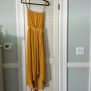Yellow high low dress from Modern Citizen size large